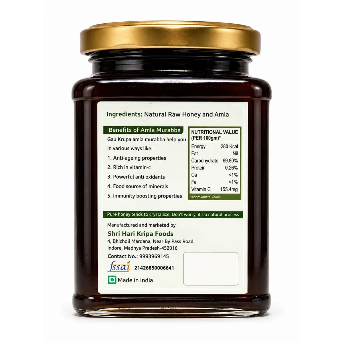 Amla Murabba — Benefits