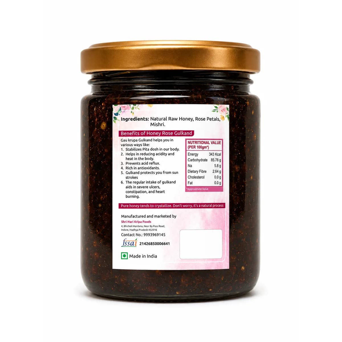 Gulkand — Benefits