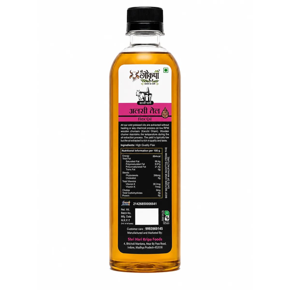 Flax Seed Oil — Benefits